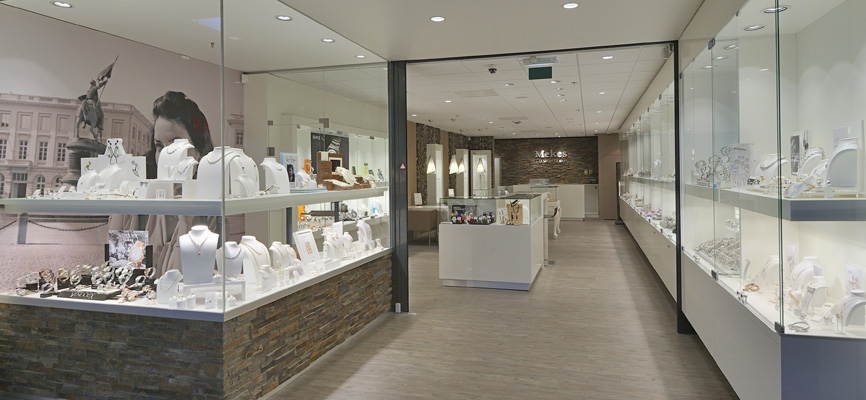 Juwelier Mekes, Etten-Leur: Ladenbau Schmuck - 