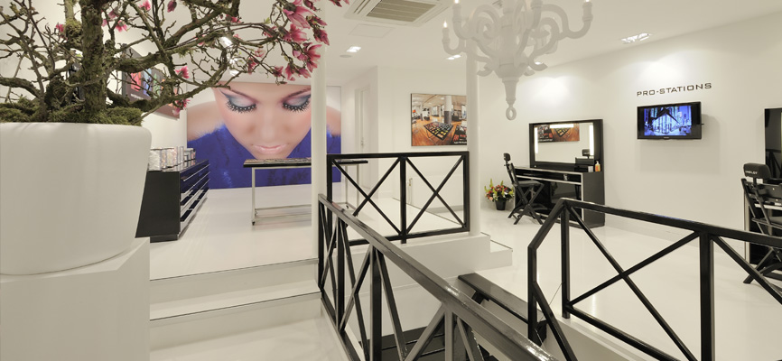 Design Innenausstattung Schönheitssalon Inglot, Amsterdam - 