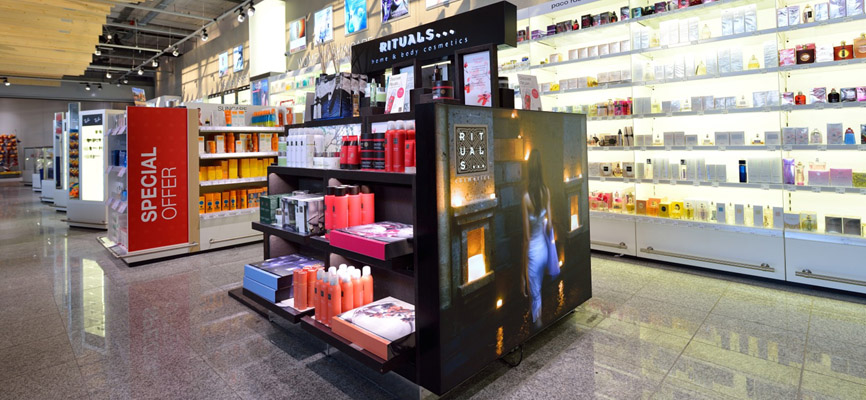 Shop Fly, Ladenbau Flughafen Eindhoven Airport - 