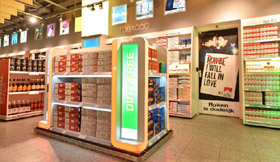 Shop Fly, Ladenbau Flughafen Eindhoven Airport - 