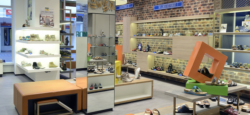 Ladenbau Schuhe Bronkhorst - 