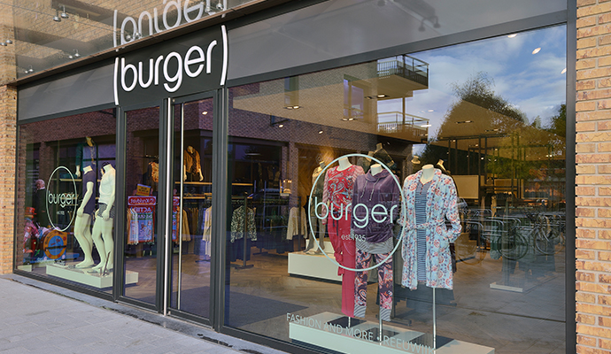 Neues Shopkonzept Burger Mode - 