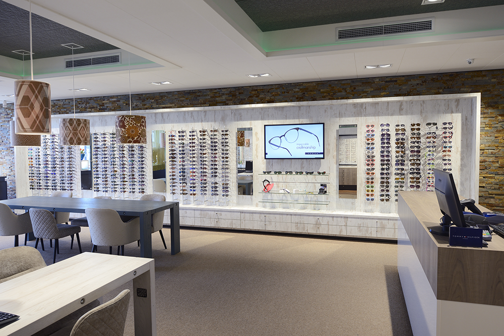 Valentijn Optik: Entwurf Optikerfachgeschäft