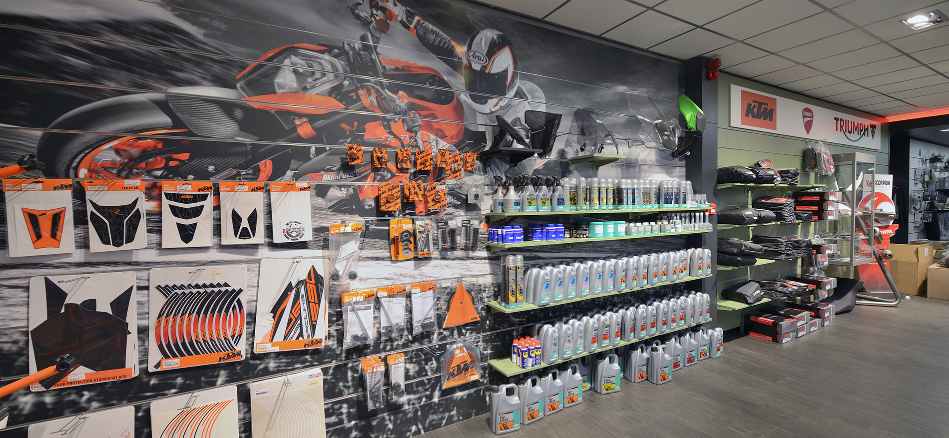 Goedhart Motoren: Shop Design durch WSB - 