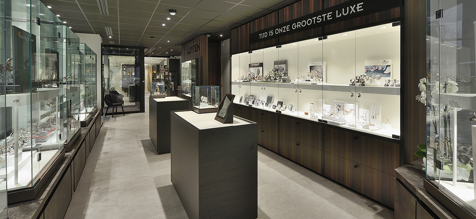 Luyten Juwelen, Turnhout | Individueller Ladenbau‎ Schmuck - 